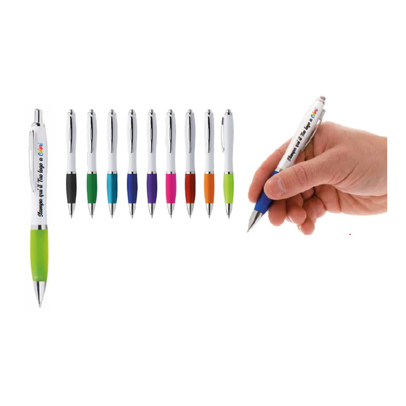 Penne in Plastica personalizzate a colori modello Juke
